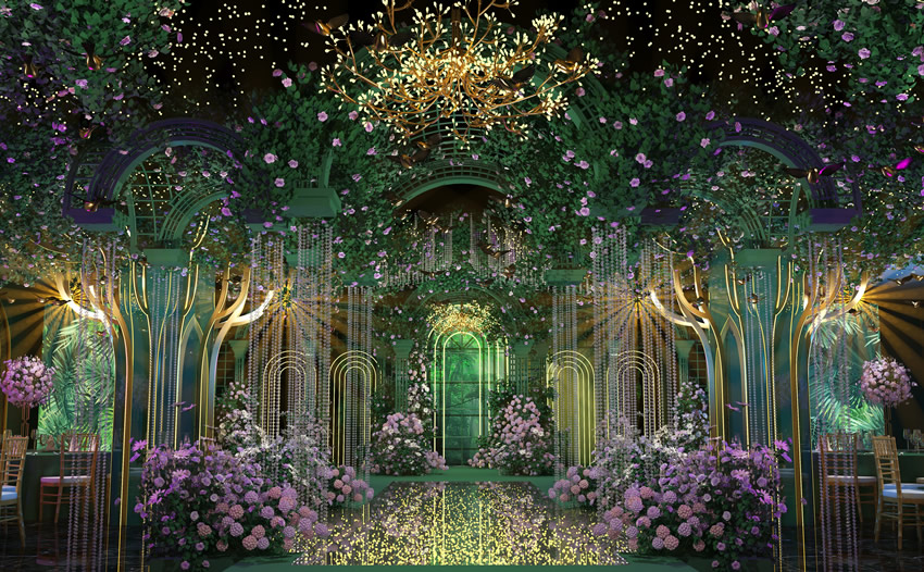 南山奇妙森林婚礼堂效果展示